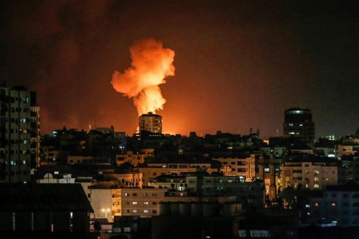 Israeli aircraft carried out strikes against Islamic Jihad targets across Gaza after the Palestinian militant group fired more than 50 rockets and mortar rounds at Israel in response to the killing of one of its fighters