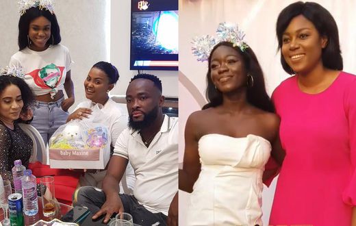Nana Ama McBrown, Yvonne Nelson at Becca's daughter's birthday party