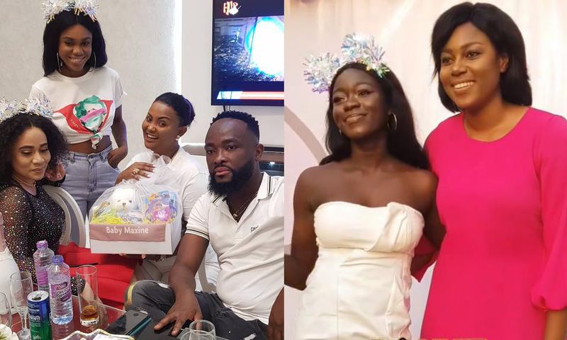 Nana Ama McBrown, Yvonne Nelson at Becca's daughter's birthday party