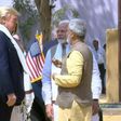 Trump visits Gandhi's former home on his India visit