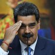 (FILES) In this file photo taken on February 14, 2020 Venezuela's President Nicolas Maduro gestures during a press conference