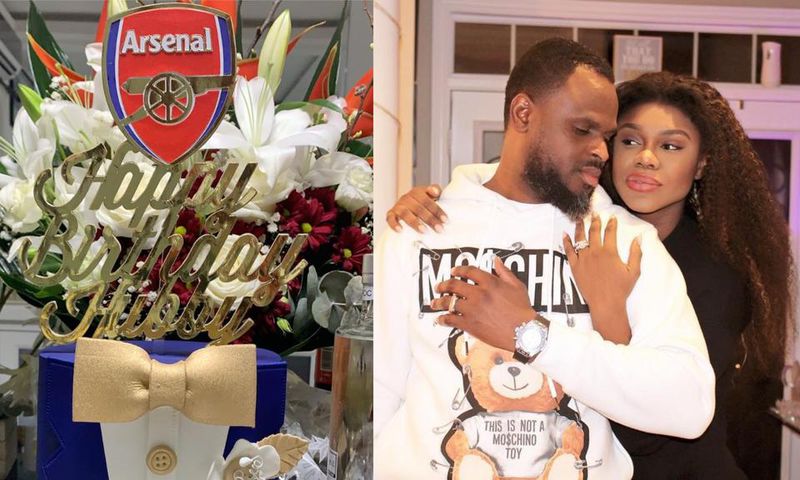 Becca and husband Dr Tobi