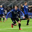 Hans Hateboer scored twice for Atalanta at the San Siro