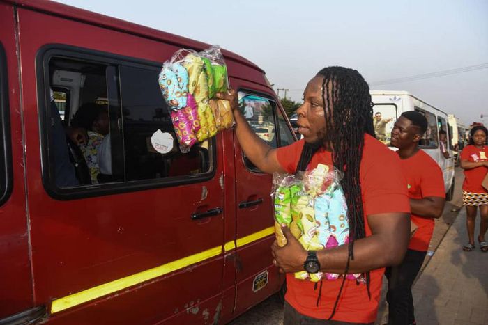 Edem hawks in Accra