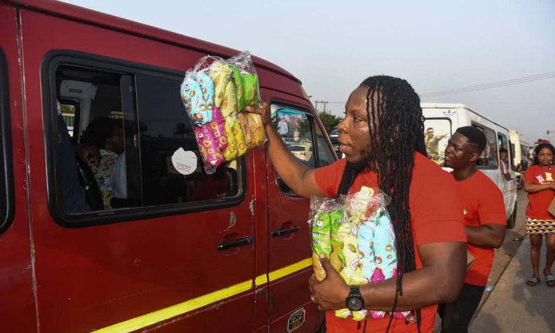 Edem hawks in Accra