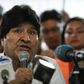 Bolivian ex-president Evo Morales, pictured in Argentina on January 19, 2020, said he hopes for a clean presidential race