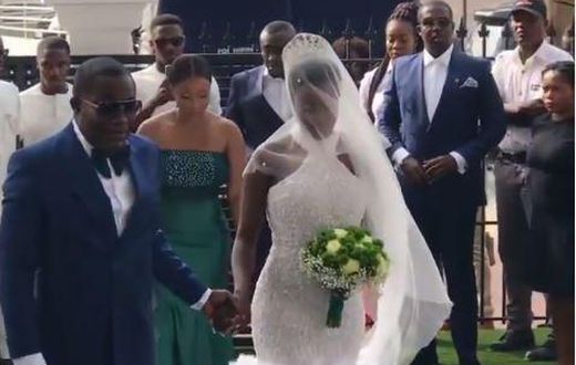 Dr Osei Kwame Despite’s daughter ties the knot in glamourous wedding ceremony
