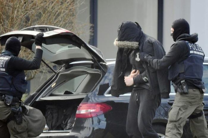 Prosecutors said Friday they had launched early morning raids to determine whether the suspects already had weapons or other supplies that could be used in an attack