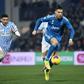 Cristiano Ronaldo (R) scored for a record-equalling 11th consecutive Serie A game against Spal.