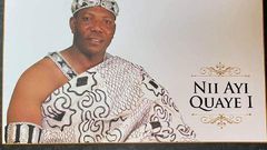 Akufo-Addo's bodyguard enstooled chief of Alajo