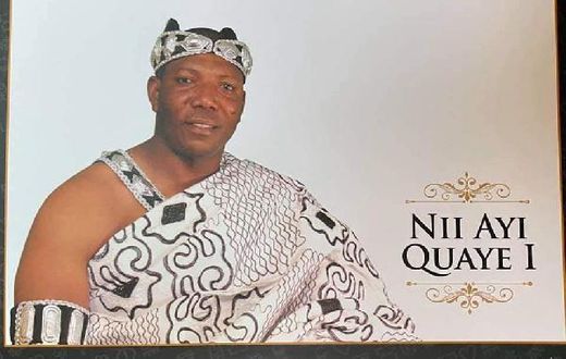 Akufo-Addo's bodyguard enstooled chief of Alajo