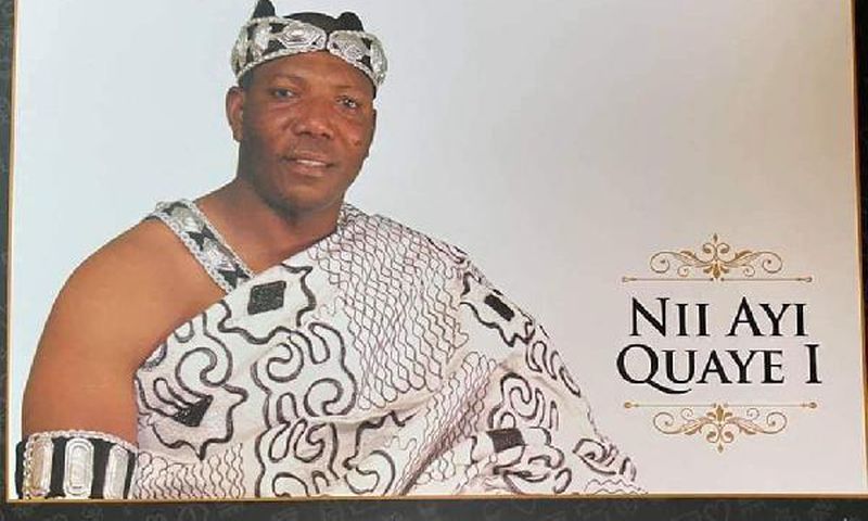 Akufo-Addo's bodyguard enstooled chief of Alajo