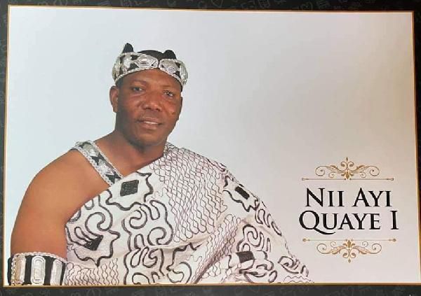 Akufo-Addo's bodyguard enstooled chief of Alajo