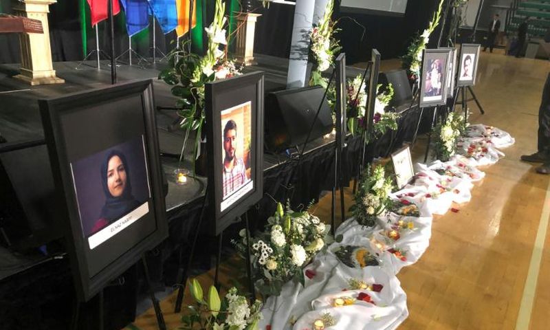 Most of the victims were Iranian and Canadian citizens