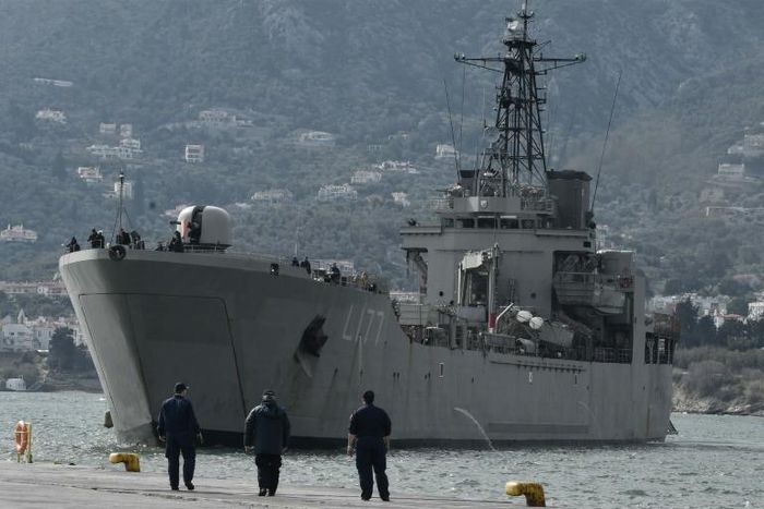 Greece has not allowed those detained on the vessel to lodge asylum applications