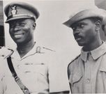 Col EK Kotoka (left) and Maj AA Afrifa