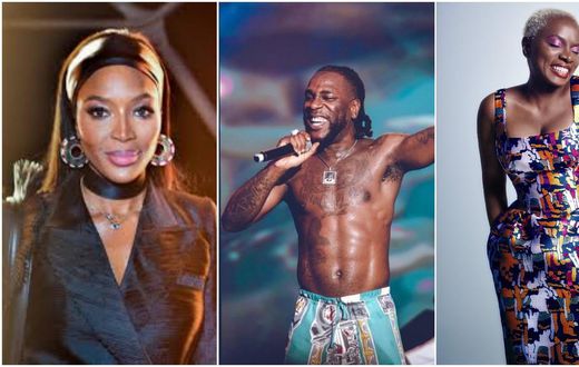 Naomi Campbell and Burna Boy: Here is why afrobeats doesn't have a Grammy category. (Vibe/Cable/GazetteTimes)