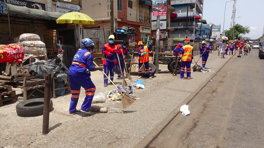 Massive 3-day clean-up in Accra