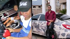 Ibrah One makes his underage daughter drive