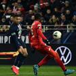 Senou Coulibaly could do nothing as Mbappe's cross flicked off his thigh and into his own net