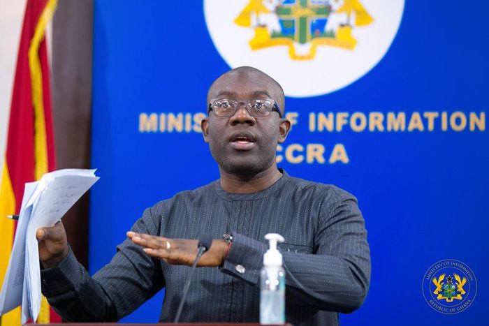 Information Minister, Kojo Oppong Nkrumah