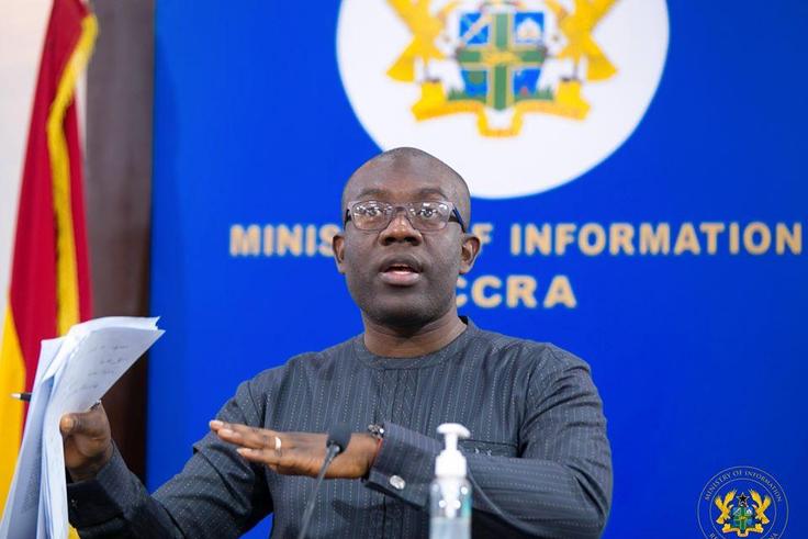 Information Minister, Kojo Oppong Nkrumah