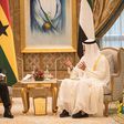 President Nana Addo Dankwa Akufo-Addo with Sheikh Mohammed bin Zayed Al Nahyan