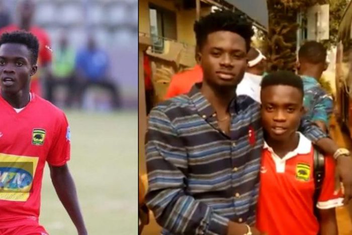 Kuami Eugene meets Kotoko wonderkid Mathew Cudjoe; crowns him the new Messi