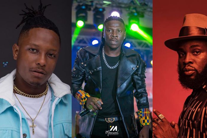 Kelvyn Boy, Stonebwoy and M.anifest