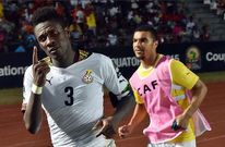Gyan at 2015 AFCON