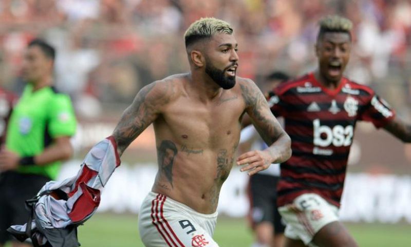 Gabriel Barbosa late double snatched the Copa Libertadores for Flamengo