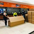 The cardboard coffins "will be a great help in providing a dignified burial for people who died during this health emergency," the Guayaquil mayor's office tweeted
