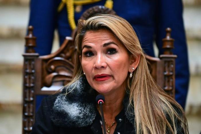 Bolivian interim president Jeanine Anez says she will soon announce elections