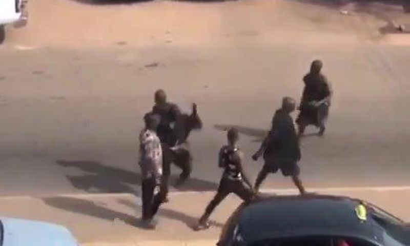VIDEO: Sunyani residents assaulted for not wearing funeral attires to mourn late Queen Mothers