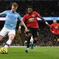 Target? Manchester United's Brazilian midfielder Fred (right) in action on Saturday