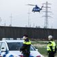 The search involved Dutch detectives, the Dutch border police and the German police, backed by a police helicopter