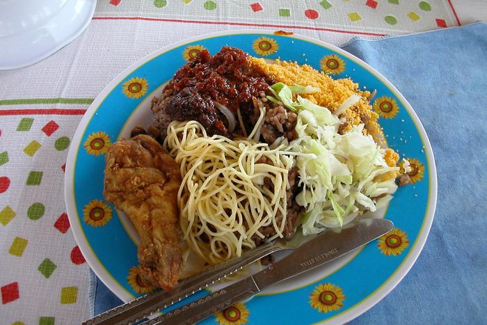 Ghanaian cuisine (Waakye)