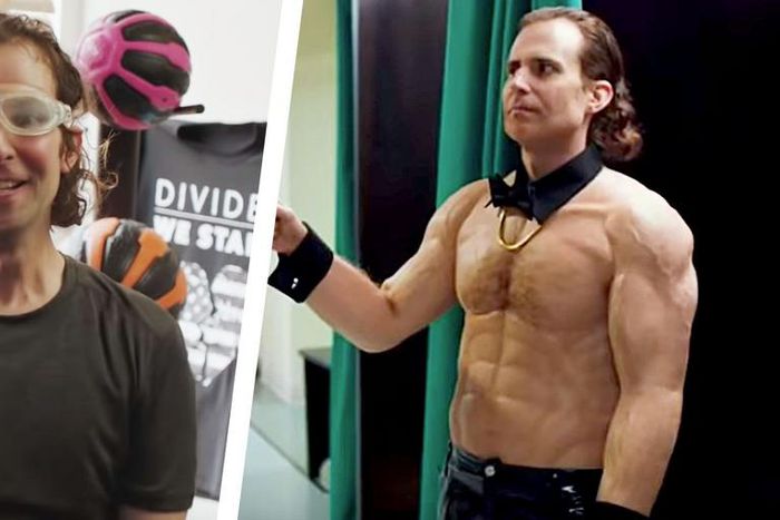 This Hilarious Transformation Sketch Has Muscle