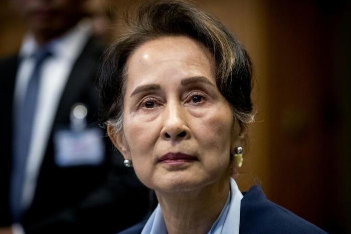 Aung San Suu Kyi appeared at the International Court of Justice at The Hague to defend Myanmar against genocide allegations