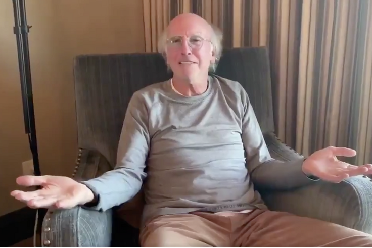 Larry David Addresses the 'Idiots' Not Staying In