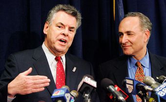 After Schumer Praised Retiring Rep. King, Some Democrats Jeered