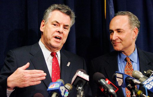 After Schumer Praised Retiring Rep. King, Some Democrats Jeered