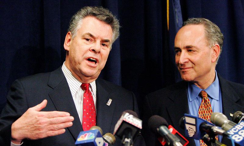 After Schumer Praised Retiring Rep. King, Some Democrats Jeered