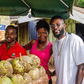 ‘God bless your hustle’ – Adebayor inspires couple selling coconut on the street