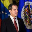 Venezuela opposition leader Juan Guaido, who is considered interim president by some 60 countries, visits the Organization of American States in Washington on February 6