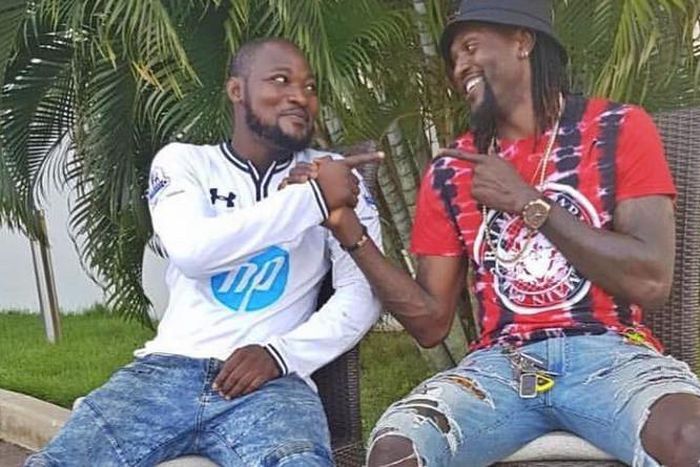 Funny Face and Adebayor