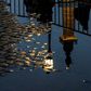 Much of Italy was hit heavy rains on Tuesday