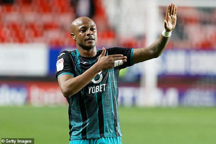 Swansea City manager Steve Cooper hails Andre Ayew after match-winner
