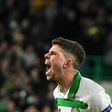 Celtic's Ryan Christie scored twice against Ross County