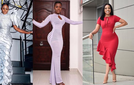 Queens of Instagram in 2019, Nana Akua Addo, Fella Makafui and Serwaa Amihere